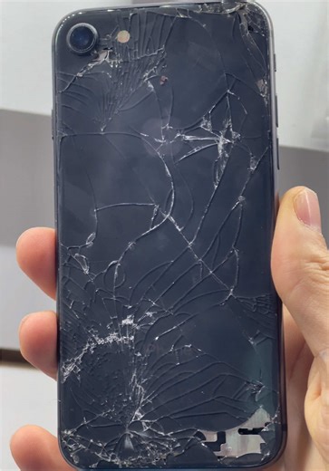 Reparation iPhone 8 afficheur et cache arrière ✅ Befor / after #CapCut #fyp #pourtoi #repairphone #iphone