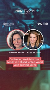 10K views · 366 reactions | Do you know how important the formation, both spiritual and academic, of your children is? We should be actively forming our children to know God and glorify Him in everything they do. Watch the FULL EPISODE on the HSJ YouTube, Spotify, Amazon or Apple podcasts! | Heidi St. John | Facebook