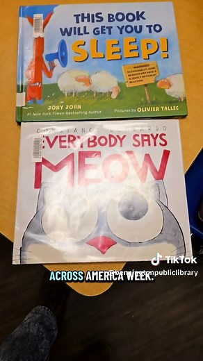 We love inspiring readers both in the library and out in the community! #readacrossamerica #benningtonpubliclibrary #booktok #benningtonnebraska #librarians