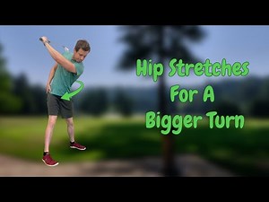 Hip Stretches For A Bigger Turn In Your Golf Swing! Move Better + Hit The Ball Longer! ⛳️🧘‍♂️🙌 #golf
