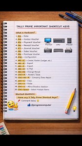 Computer User Important Shortcut Keys 🤔 #education #computer #exceltricks #exceltips #Excel | Progress Computeredu