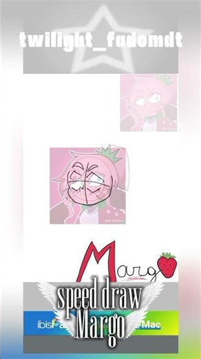 Margo speed draw#mdt#mundotorajo#fy#vaiprafycaramba#shorts#naoflopa#ibispaintx