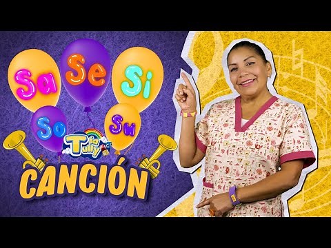 SÍLABAS SA SE SI SO SU 🎵 Canción Infantil con Tía Tully