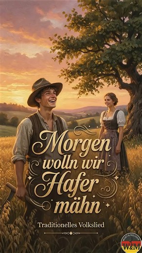 Tomorrow We'll Be Mowing Oats – Traditional German Folk Song