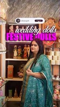 Wedding couple dolls collection is here from athulyaa.com