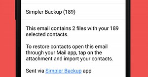 Download and run Easy Backup - Contacts Transfer and Restore on PC & Mac (Emulator)