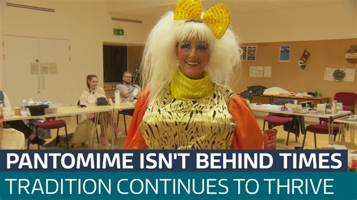 Community theatre group proves pantomime still sells tickets - Latest From ITV News