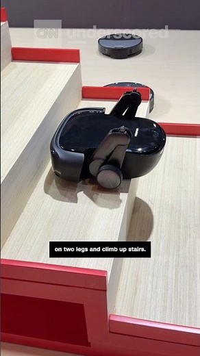 I just saw Roborock’s new two-legged robot vacuum climb up stairs at CES 2026