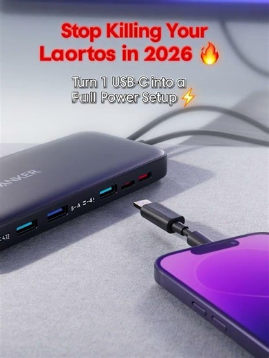 The Only USB-C Hub You Actually Need #USBCHub#MacBookAccessories#MinimalDesk#DigitalNomadGear