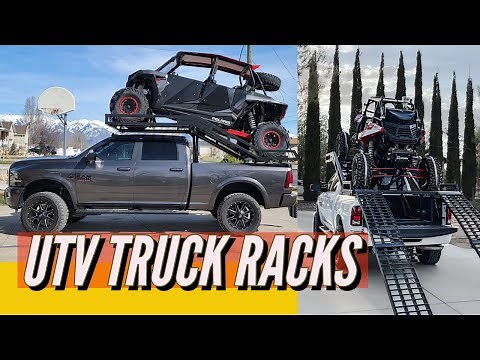 UTV Deck - SXS Truck Racks- Tow Any 2 or 4 Door Side by side