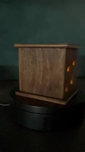 Rustic Bear Luminary Flamless Candle Box Shelf Decor Remote Caddy Pen Holder - Etsy