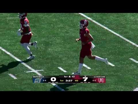 Football Dominates Merrimack, Now 5-0