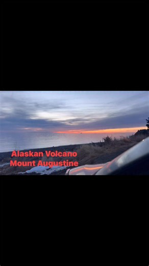 This volcano has a special attachment to me . It famously erupted March 31st ,1986. Just 45 minutes before my firstborn son was born . He is named after it . #mariasantalucia #Alaska #majesticviewbedandbreakfast #mountaugustine #alaskalife | Maria SantaLucia