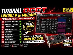 Complete OCCT Tutorial for Beginners! Test CPU, RAM, VRAM, and Power Supply Until You Understand