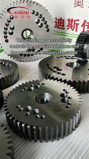 🔧 High-Accuracy Ground Gears for Demanding Applications