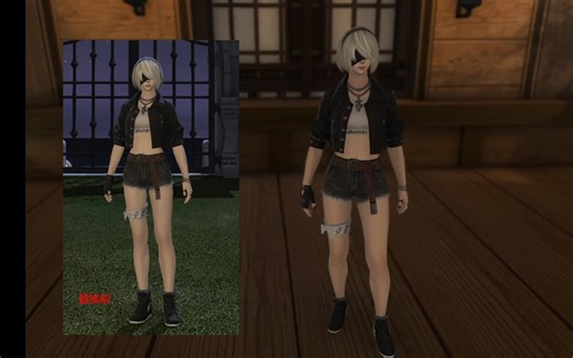 FF14 MOD 9S闲置动作替换掉平原人女的站桩姿势