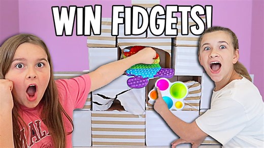 Punch the box to win fidget toys!