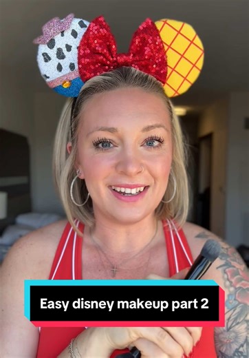 Quick makeup before a day in Disney! #easymakeup #beginnermakeup #makeupforbeginners #easymakeuptutorial #beginnermakeuptutorial