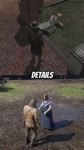 Small Details From Red Dead Redemption 1&2 🔥 #shorts