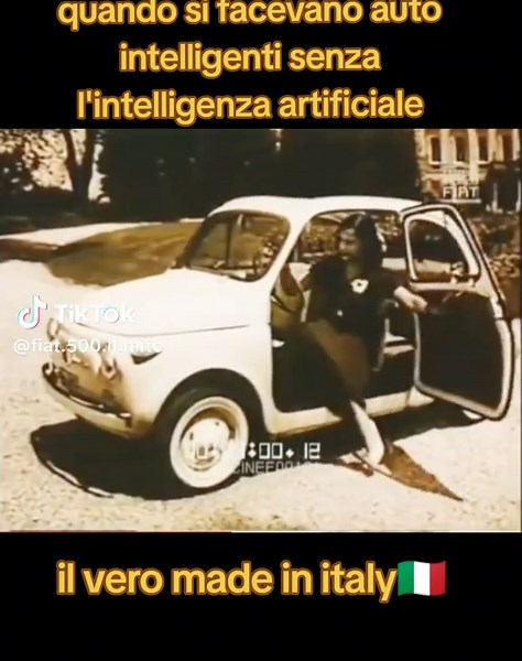 La Fiat 500: Dal 1957 la regina delle strade italiane | TikTok