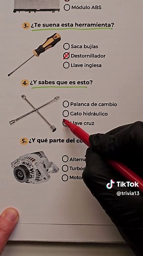 Quiz de mecánica🔧🚗 #quiz #trivia #mecanica #cultura #aprendizaje | Quiz