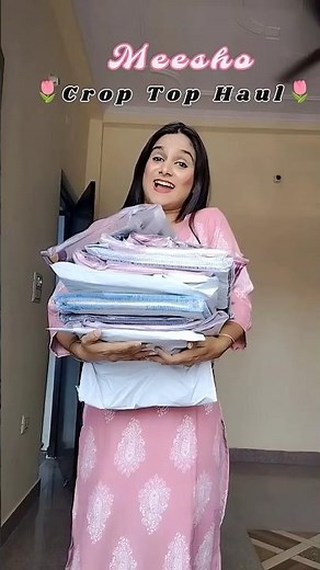 Stylish Crop Top for Girls | Budget Fashion 💖 Trendy Crop Top Haul Under ₹500 ✨ ‪@Meesho‬