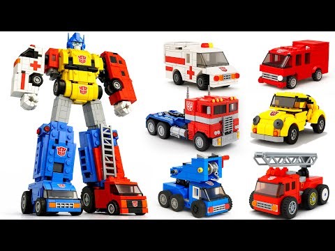 LEGO Transformers: Optimus Prime Upgraded by All Autobots 🚛🤖✨ | FUNZ Bricks