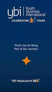 🎉 YBI’s 2025 highlights are here! 2025 has been a milestone year for YBI. As we celebrated our 25th anniversary, we reflected on a quarter-century of championing young entrepreneurs — while taking bold steps to shape the next 25 years. Here are some of our biggest achievements from this year: 🌍 Growing our global network: We welcomed 11 new YBI members across the world and launched the YBI Africa Collaborative, a bold 10-year initiative to make Africa the best continent for youth entrepreneurs