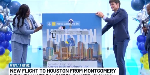 Montgomery Regional Airport adds new flight to Houston