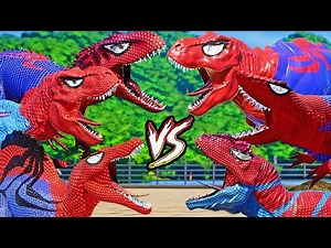 ALL RED SPIDER-MAN ARE FIGHT! | SuperHero PRO Team!