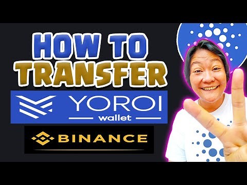 HOW TO TRANSFER YOUR ADA FROM YOROI WALLET TO BINANCE | KRYPTO INVESTORPH
