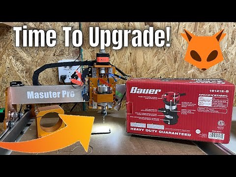 Upgrading my FoxAlien Masuter Pro with a Harbor Freight Bauer Router!