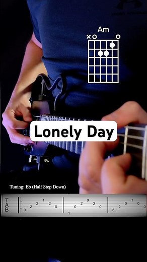 Lonely Day - System of a Down #guitar #guitartutorial #guitarist
