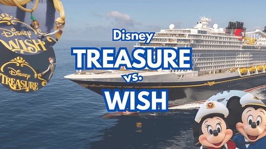 Disney Treasure vs. Disney Wish cruise ships: A head-to-head comparison