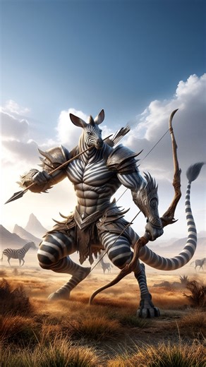 Unique Hybrid Animal Warriors Unleashed