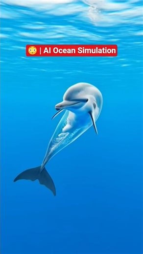 Inside a Transparent Dolphin 😳 | AI Ocean Simulation