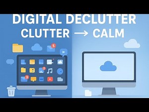 Digital Decluttering: What It Is, Why It Matters, and Easy Wins
