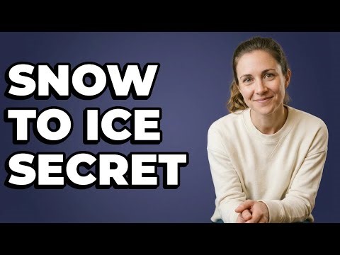 How Do Accumulating Snow Layers Become Glacial Ice?