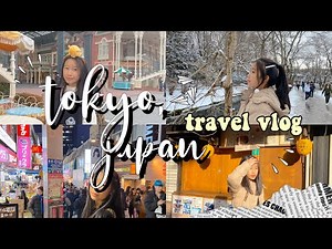 TOKYO, JAPAN TRAVEL VLOG! 日本东京之旅 | vlog #1