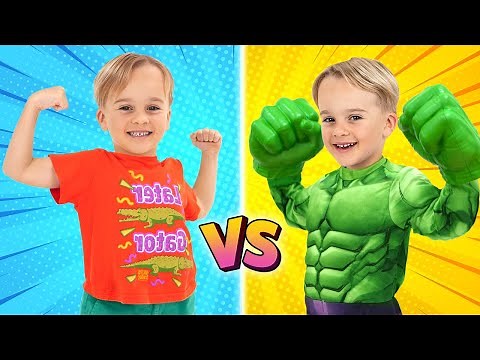 Chris and Alice Twin Smash! Super Team Up! Funny stories with kids