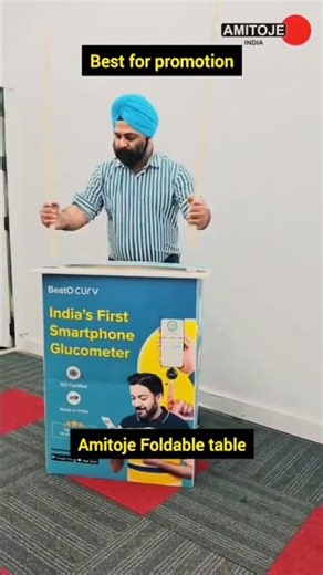 Best Foldable Promo Table for Promotions | Portable Brand Activation Table