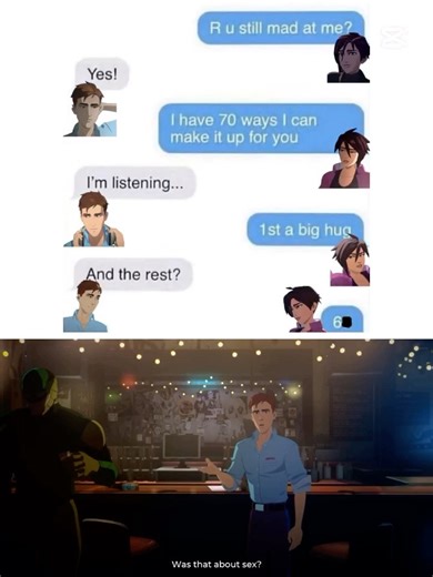 love the idea that Robert breaks the cycle by naming his son after his big bro in Dispatch #dispatch