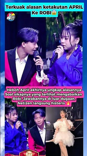 VIRAL! APRIL's confession about ROBI makes a stir😱#aprilda7 #robida7 #indosiar
