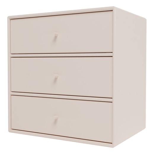Montana Furniture Montana Mini módulo con 3 cajones, 168 Clay