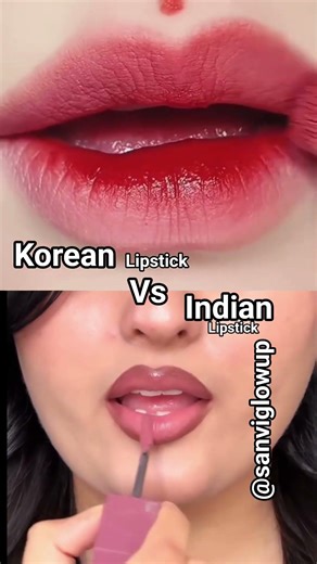 Korean Lips vs Indian Lips 😍🔥 Which One Wins?
