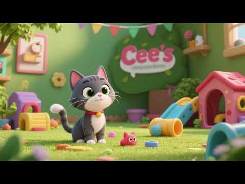 Cece’s Kitty Cat Playtime Adventure 🐱🎀 | Nursery Rhymes & Kids Songs
