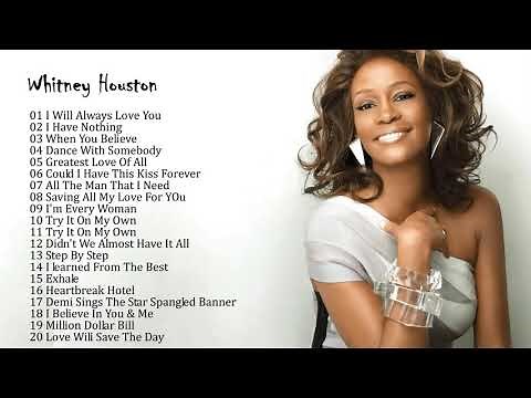 Whitney Houston Super Grandes Éxitos - Las Mejores Recopilaciones Románticas Whitney Houston