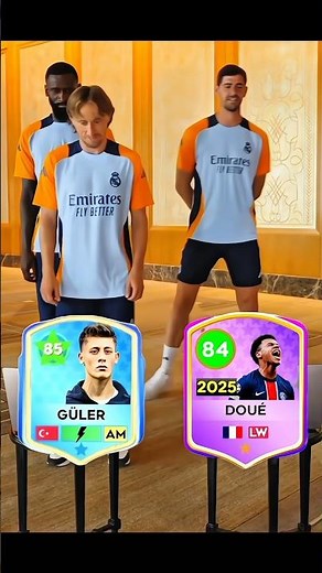 DLS 26 NEXT GEN BATTLE 💥 GÜLER vs YAMAL vs KHUSANOV vs DOUE – BEST PLAYER REVEALED!#shorts#dls26