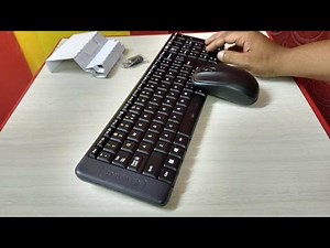 Unboxing Logitech MK220 Wireless Keyboard and Mouse Review & Hands On