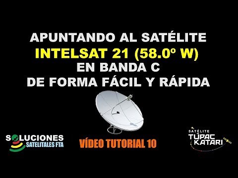 Targeting the Intelsat 21 C-Band Satellite Quickly and Easily